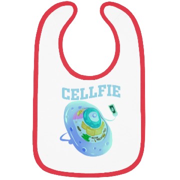 Discover Funny Cellfie Cell Biology Teacher Selfie Dad Bibs