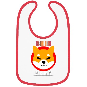 Discover Shiba army Bibs