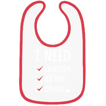 Discover Freedom Nature Coffee Bibs