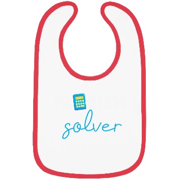 Discover Problem Solver Math Teacher Bibs