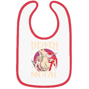 Discover Reaper Rock Satan Unicorn Festivals Death Metal Bibs