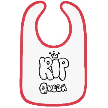 Discover RIP Queen Bibs