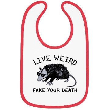 Discover Live Weird Possum Bibs