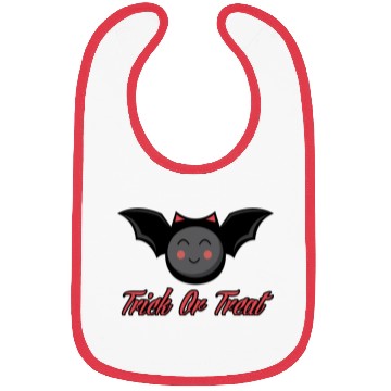 Discover Cute Bat trick or treat Bibs