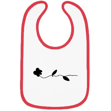 Discover Rose flower symbol plant nature Bibs