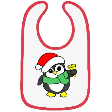 Discover penguin ringing bell Bibs