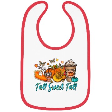 Discover Fall Sweet Fall Bibs