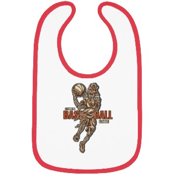 Discover Design basketball fun Bibs