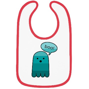 Discover Persian Green Boo Ghost Halloween Bibs