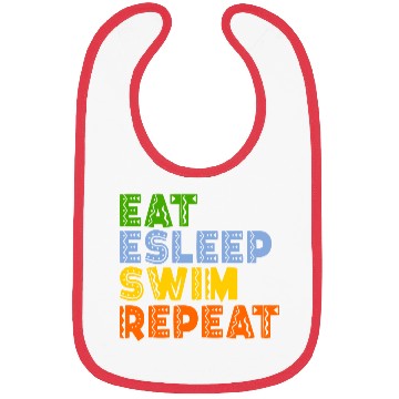 Discover Swimming Repeat Saying Bibs