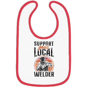 Discover Welder Welding Vintage Retro Bibs
