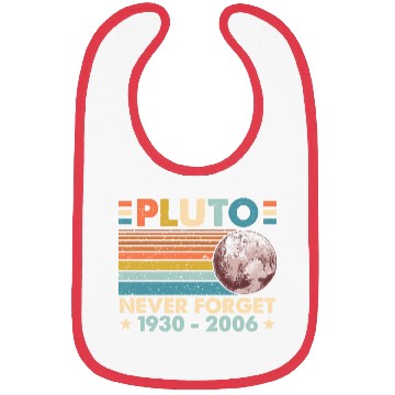 Discover Pluto Never Forget Astronomy Space Science Nerd Bibs