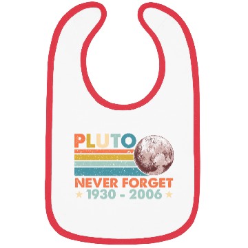 Discover Pluto Never Forget Astronomy Space Science Nerd Bibs