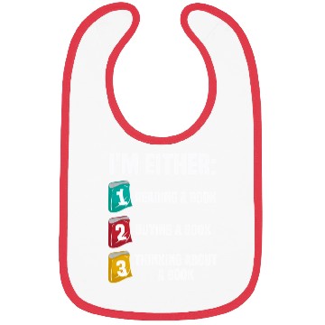 Discover Reading Lover Gift Book Nerd Bibs