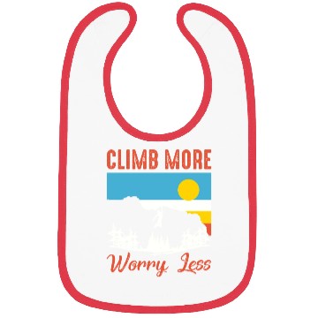 Discover Climbing Mountaineering Climber Mountains Hiking Bibs