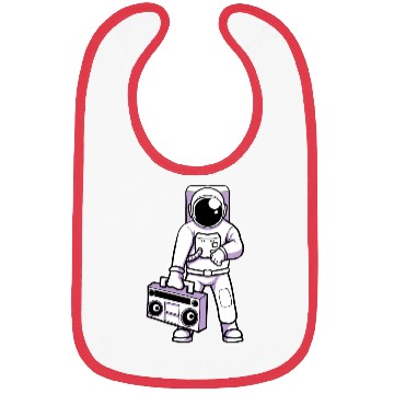 Discover Astronaut Ghetto Blaster Bibs