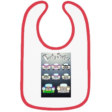 Discover Old Car Poster Party Stages #2 Bibs