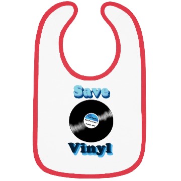 Discover Save Vinyl Bibs