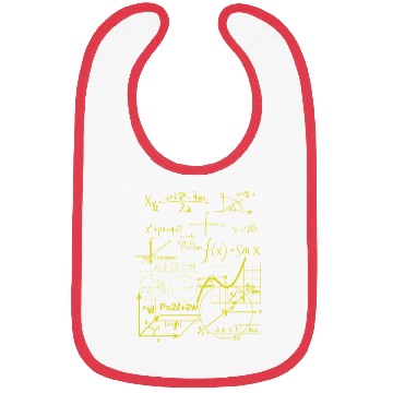 Discover Math formula Design Bibs