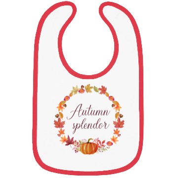 Discover Happy Pumpkin Day Bibs
