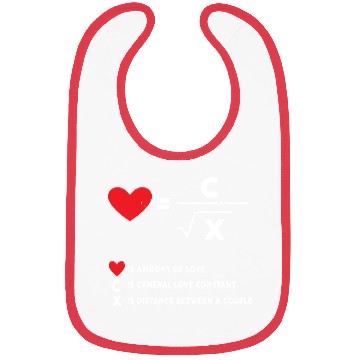 Discover amount of love math Bibs