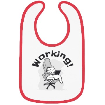Discover Working Cat Busy Cat Owner Professional Worker Bibs