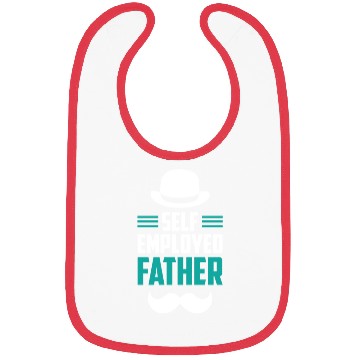 Discover Self Employed Father Work Boss Freelancer Job Bibs