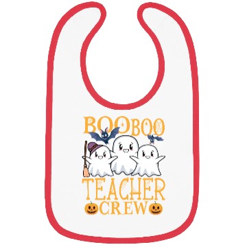 Discover Teacher Halloween Crew Teacher Bibs