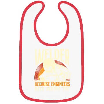 Discover Welder Welding Vintage Retro Bibs