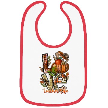 Discover Love Teacher life Bibs