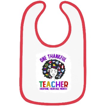 Discover One Thankful Teacher, Hispanic Heritage month Bibs
