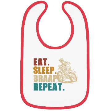 Discover Motorcycle Sleep Braaap Bibs