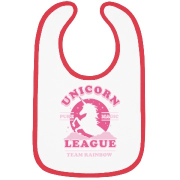 Discover Unicorn League Bibs