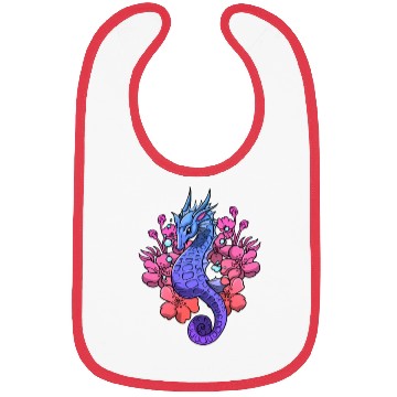 Discover Gothic Sea Horse Bibs