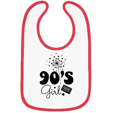 Discover 90's Girl mixtape Bibs