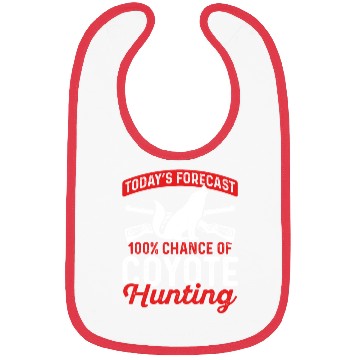 Discover Coyote Trapping Coyote Hunting Yote Hunting Gift Bibs