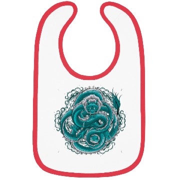 Discover Blue Dragon New Bibs