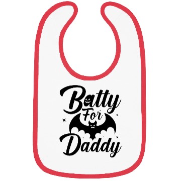 Discover Bat Daddy Halloween Bibs