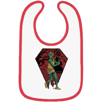 Discover Zombie Tennis Girl Bibs
