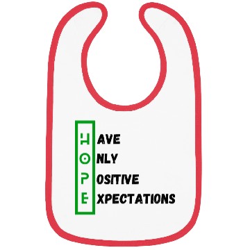 Discover HOPE - Have Only Positive Expectations Bibs