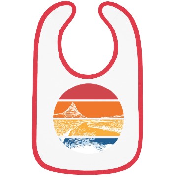 Discover River In Sunset With Mountain Bibs