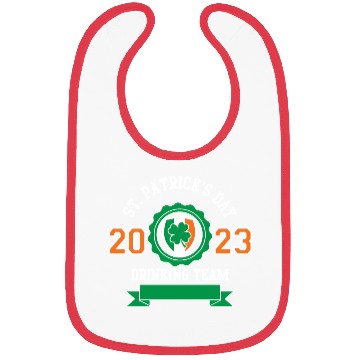 Discover Funny St Patricks Day Drinking Team 2023 Irish Bibs