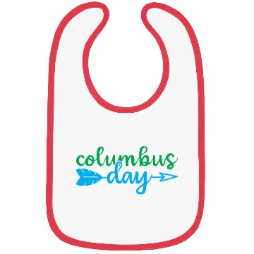 Discover Happy Columbus Day classic Bibs