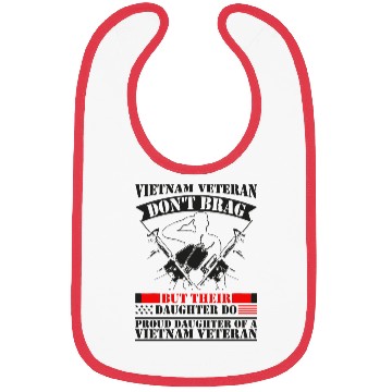 Discover A Vietnam Veteran Dad Bibs