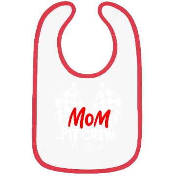 Discover Cool Mothers Day Car Racing Mama Mom Pit Crew Bibs