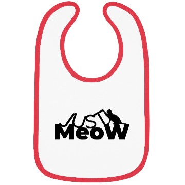 Discover Just Meow Bibs