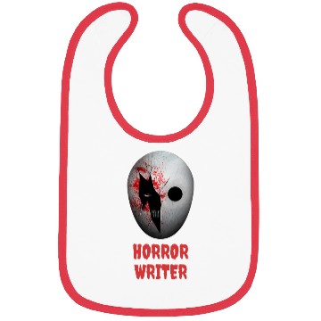 Discover Horror Writer Halloween Costume Bibs