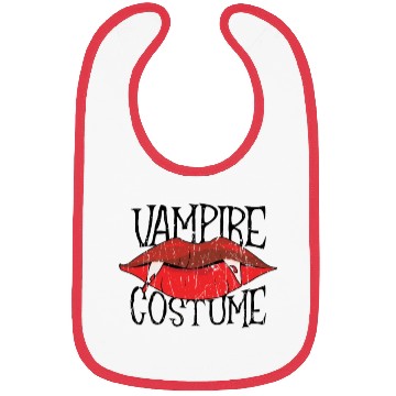 Discover Vampire Costume - trick or treat Bibs