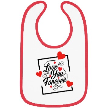 Discover Love you forever Bibs