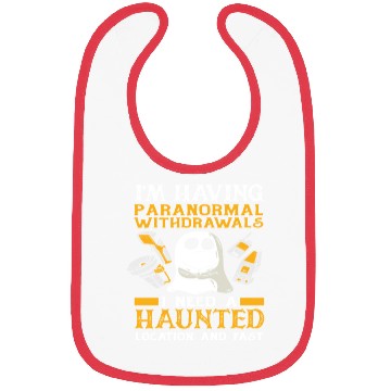 Discover Ghost Hunting Paranormal Haunting Bibs